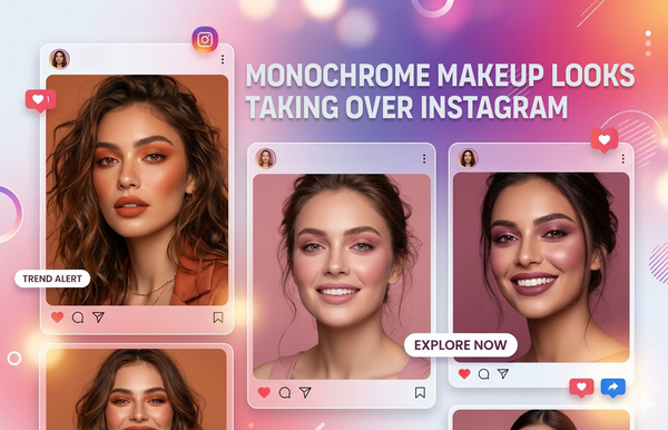 Monochrome Makeup Looks Taking Over Instagram