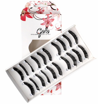 Gala 10 Pair Economic Eyelashes 603