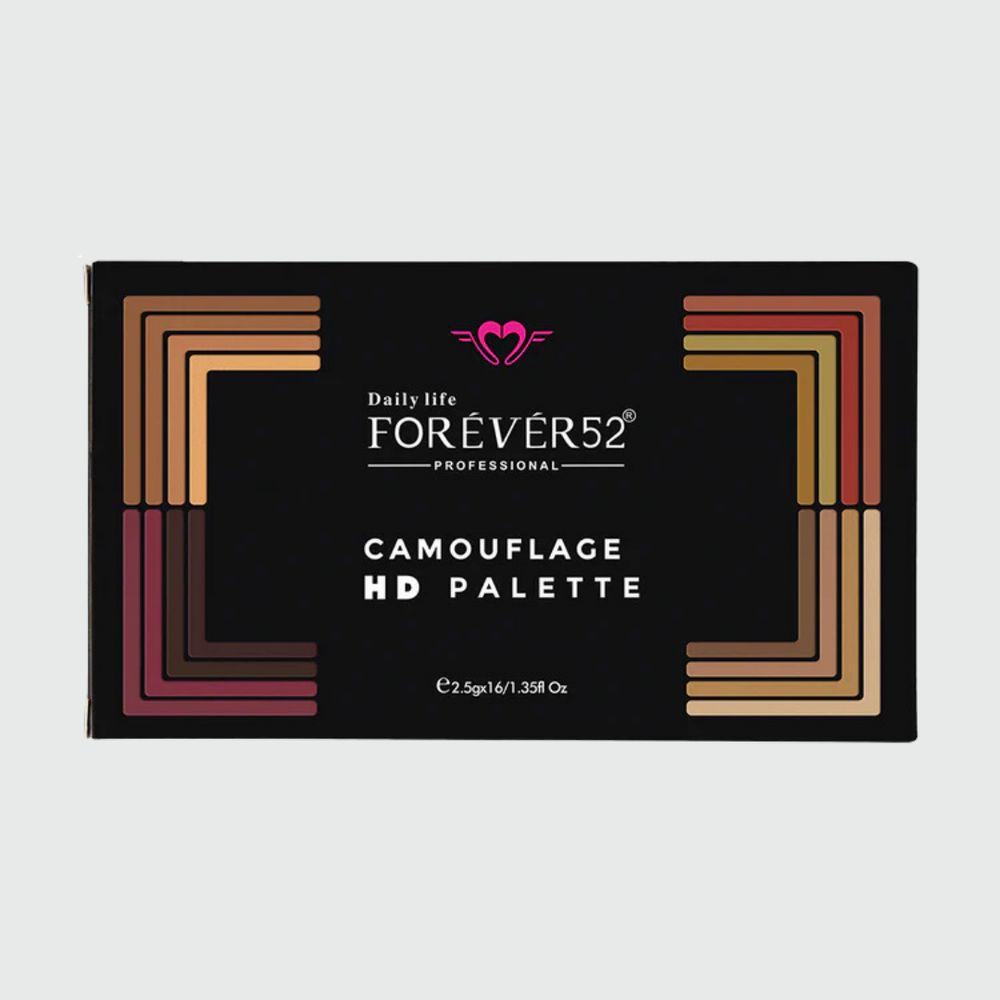 Daily Life Forever52 16 Color Camouflage Face Palette - CHP002