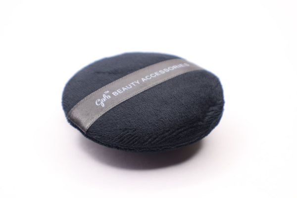Gala 2pcs Big Round Finger Puff Black