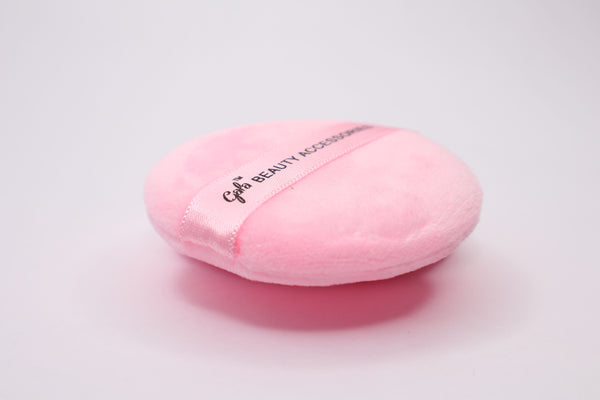Gala 2pcs Big Round Finger Puff Pink