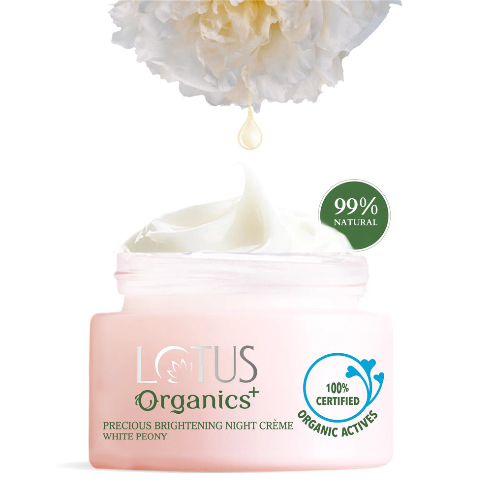 Lotus Organics Precious Brightening Night Creme