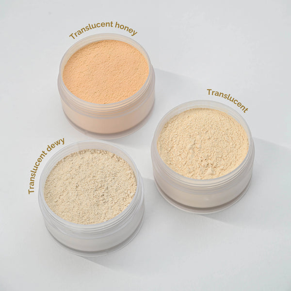 Aflairza Loose Setting Powder | Water-Resistant Makeup Setter with Universal Shades | Long-Lasting Oil Control, Blurs Pores & Smooth Finish | Lightweight & Suitable for All Skin Types