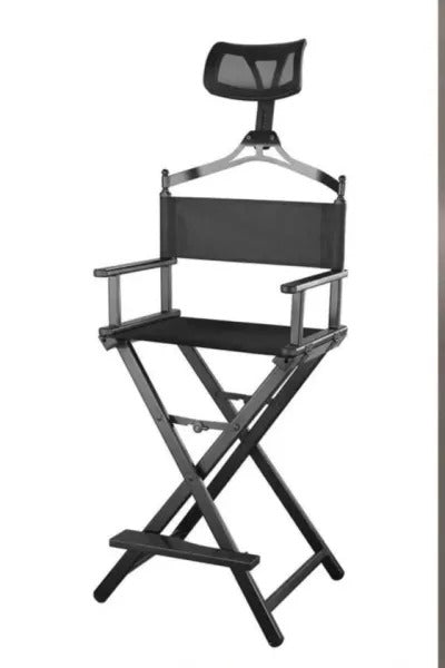 Portable Makeup Artist Chair with headrest