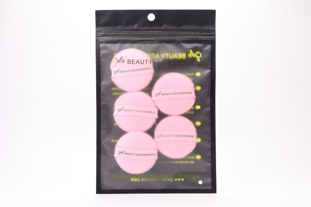 Gala  Finger Puff 5pcs - Pink