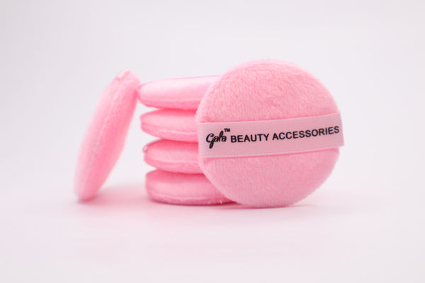 Gala  Finger Puff 6pcs - Pink