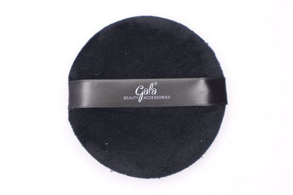 Gala 1Pcs Round Puff Medium Black