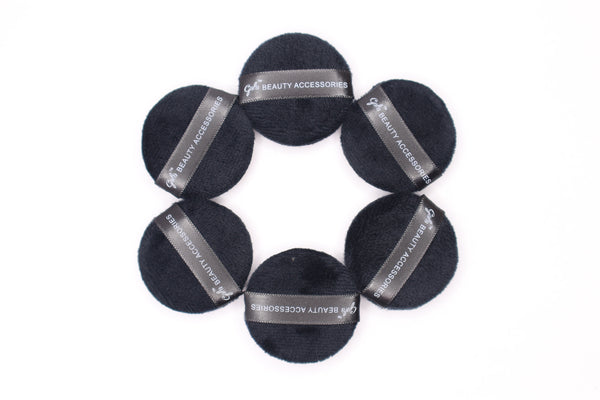 Gala Finger Puff 6pcs - Black